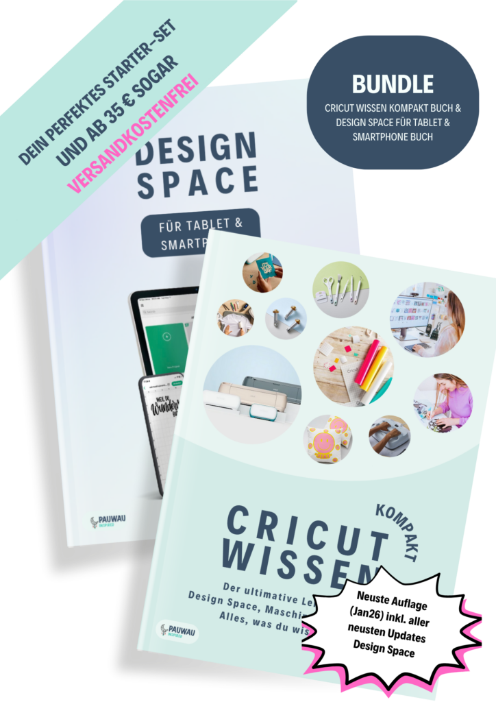 buch "cricut wissen kompakt" der ultimative leitfaden für design space, maschinen & materialien gedruckte version