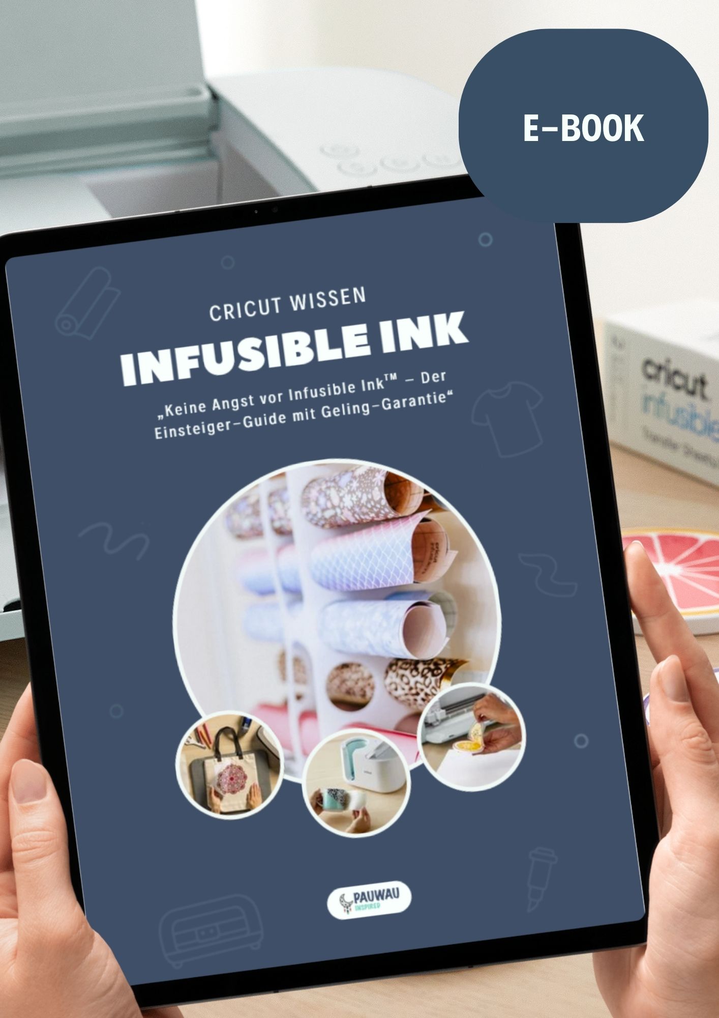 kombiangebot hardcover & e book "cricut wissen kompakt" der ultimative leitfaden für design space, maschinen & materialien (inkl. versand)