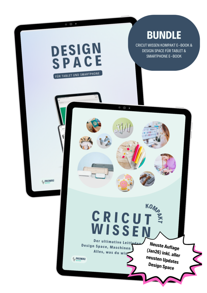 kombiangebot hardcover & e book "cricut wissen kompakt" der ultimative leitfaden für design space, maschinen & materialien (inkl. versand)