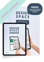 kombiangebot buch & e book "design space für tablet & smartphone" dein ultimativer leitfaden für die cricut design space app
