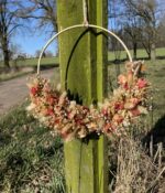 pauwau kreativ: online trockenblumen kranz binden mit mone 03. märz um 20:30 uhr bis ca. 22:00 uhr (inkl. aufzeichnung)